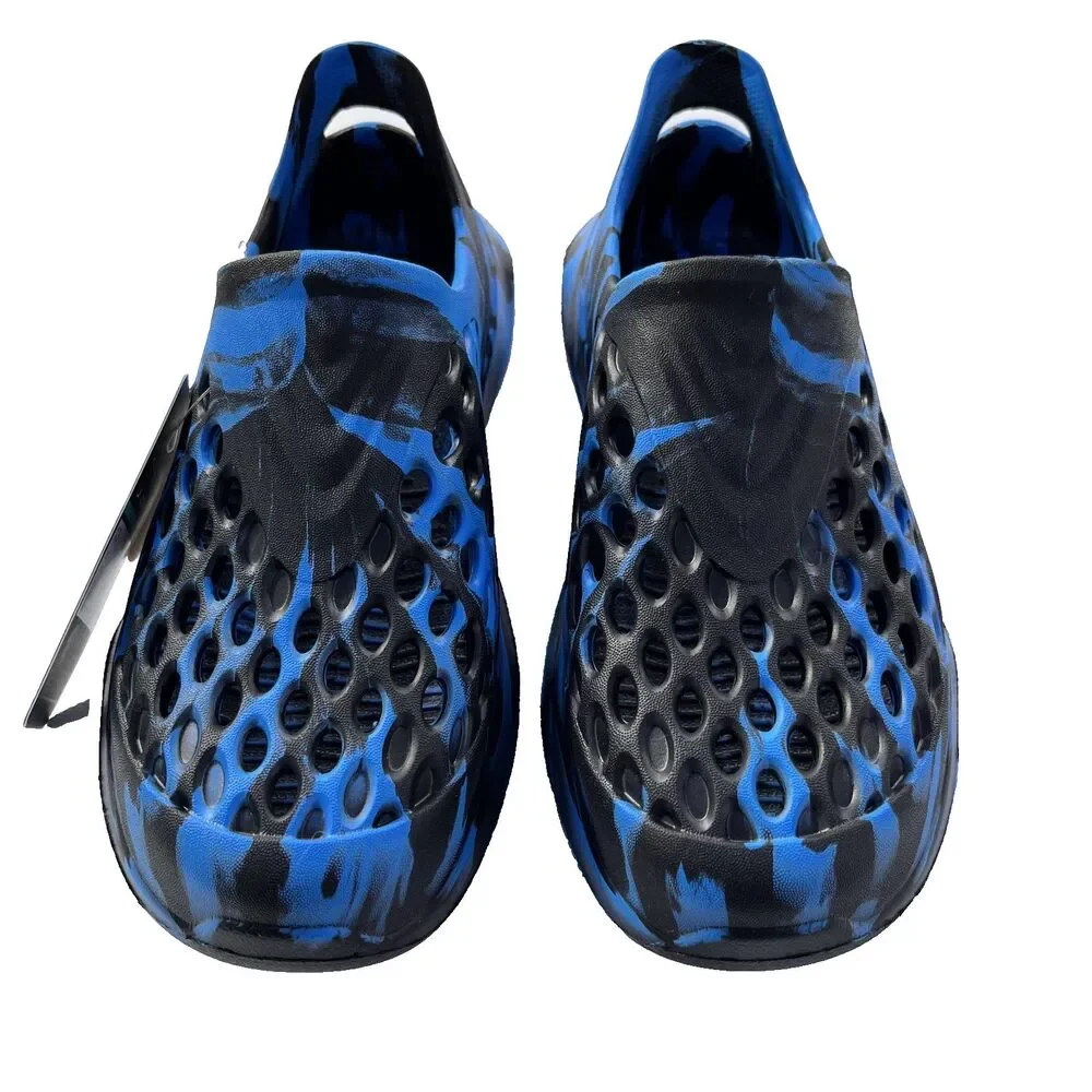 Rugged Shark Blue Black‎ Slip-On Water Sneaker Big Boys Size 13 Vacation Travel